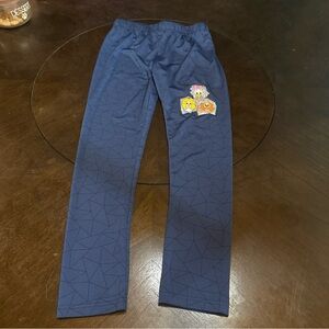 Disney 100 Navy Blue Leggings with Geometric Design